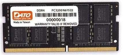 DATO-DDR4 PC3200 16GB SO-DIMM