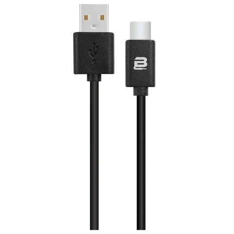 Bounce Cord series 1.2m USB to Type C cable - Black