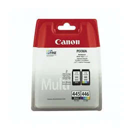 Canon 445 Black and 446 Tri-Colour Original Ink Cartridge Multipack