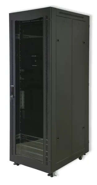 Cattex 25U 600x1000 Floor Server Cabinet - Glass - Networking
