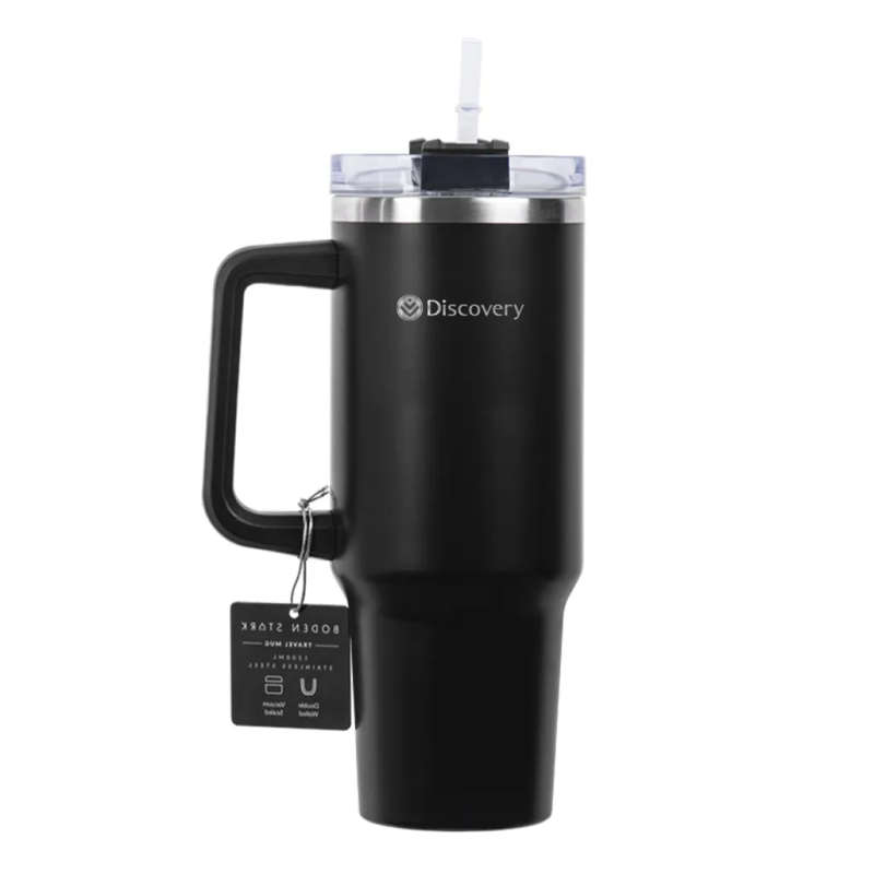 Boden Stark 1200ml Travel Mug - Black