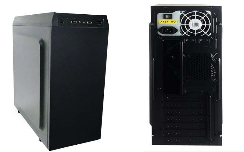 UniQue M.ATX Case with 400W PSU Black