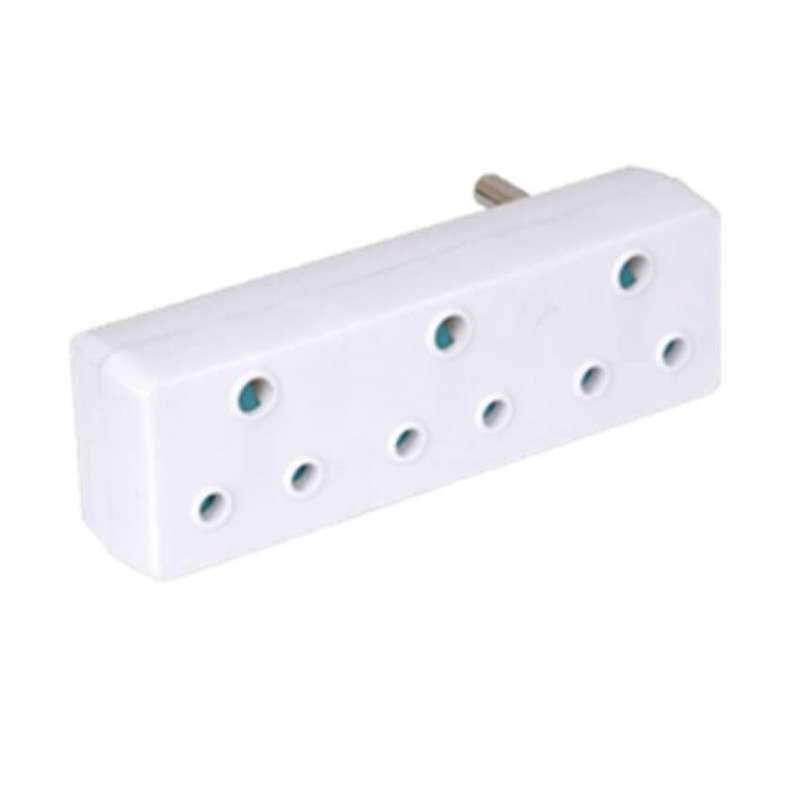 Ellies 3 Way 3 Pin Adaptor