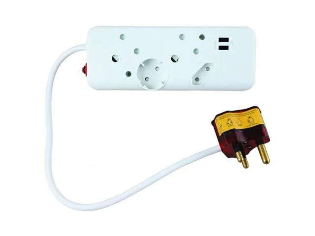 Ellies 4 Way High Surge Multiplug
