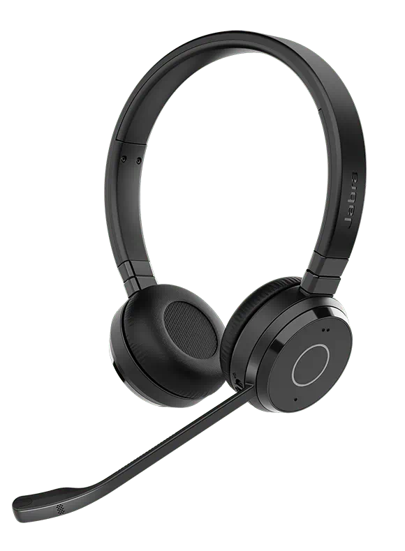 Jabra Evolve 65 TE Duo Bluetooth Headset, Link 390a MS - Replaced Evolis