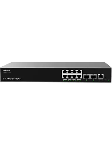 Grandstream Enterprise L3 8 port Managed GbE PoE++ Switch 120W | GWN78