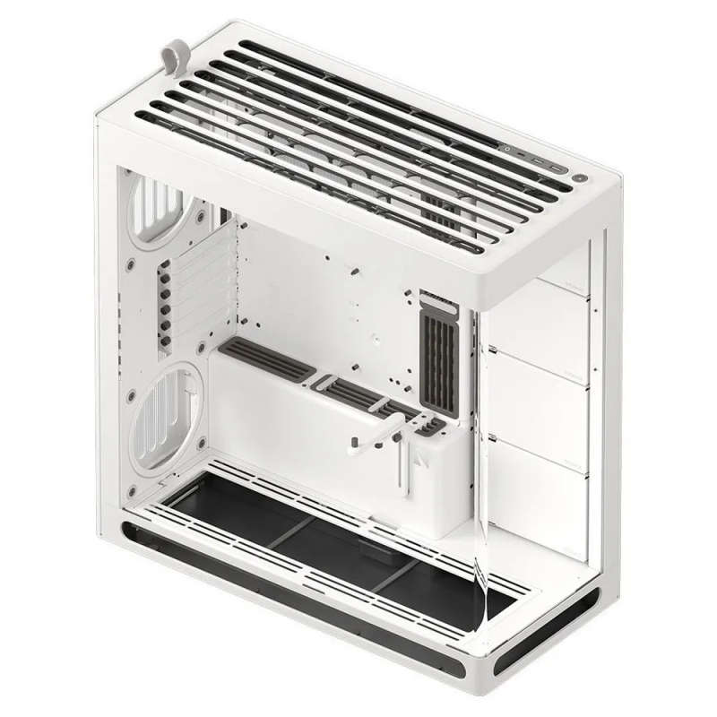 AeroCool HAVN HS 420 Mid Tower PC Case, Motherboard Supports Upto E-ATX, 11x Fan Support, 3-way a...