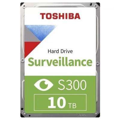 Toshiba S300 10TB 3.5" 256MB Cache SATA3 6Gb/s Surveillance Hard Disk Drive