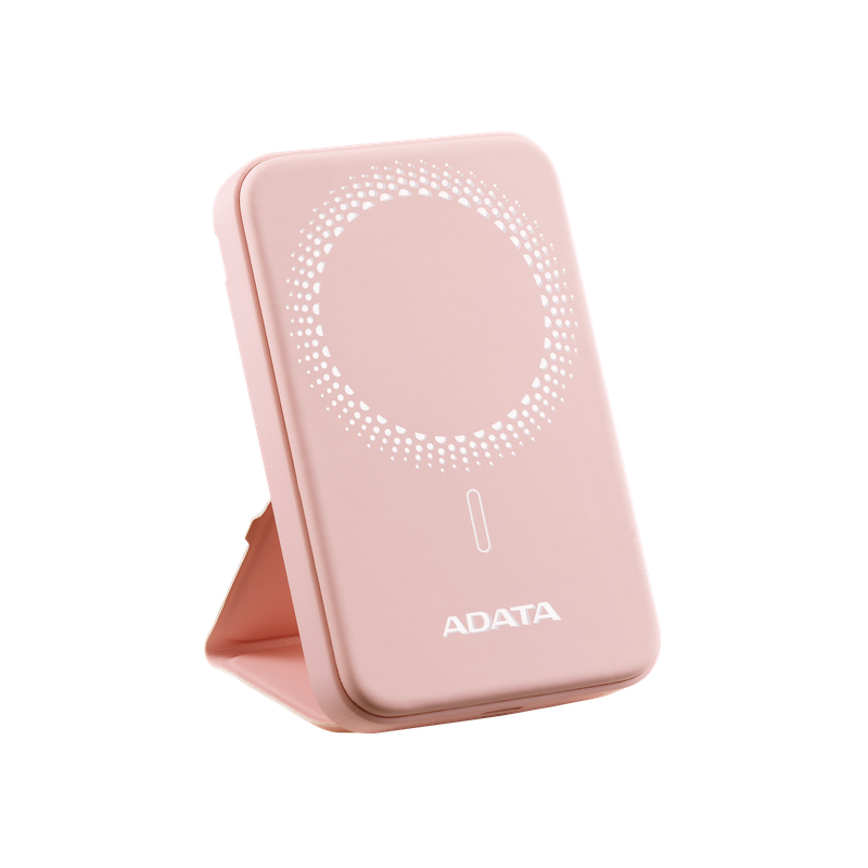 Adata R050 Pink Magnetic Power Bank Magnetic Untethered Fast Charging