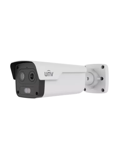 UNV - H.265 - 4MP LightHunter Dual-spectrum Thermal Network Bullet Camera
