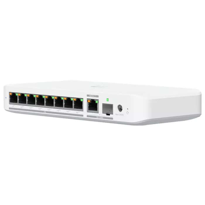Ubiquiti UniFi Flex 2.5G PoE 8 Port PoE with 10G Combo Uplink | USW-Fl