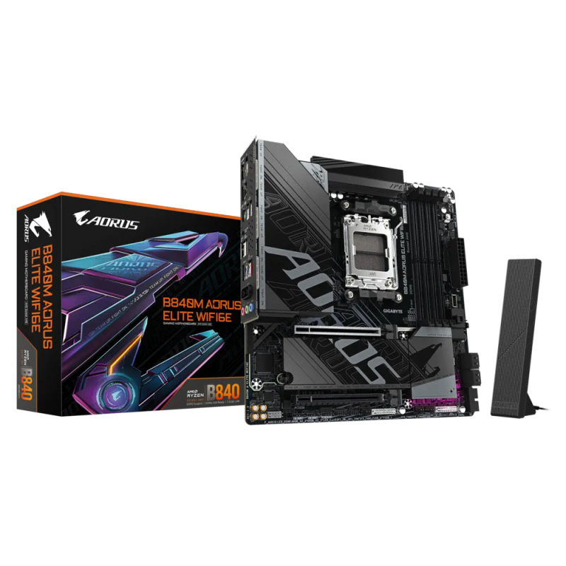 Gigabyte B840M Aorus Elite WIFI6E Motherboard