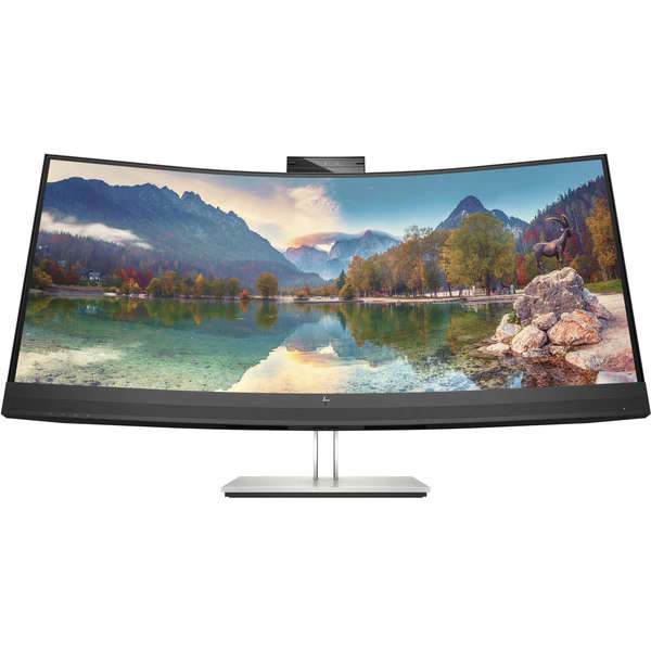HP EliteDisplay E34m G4 Curved USB C Conference Monitor with integrate