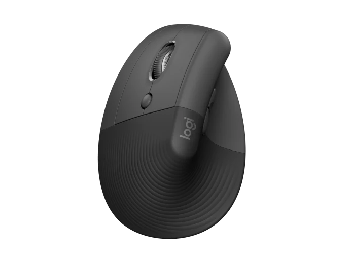 Logitech Lift Graphite Vertical Bluetooth Mouse