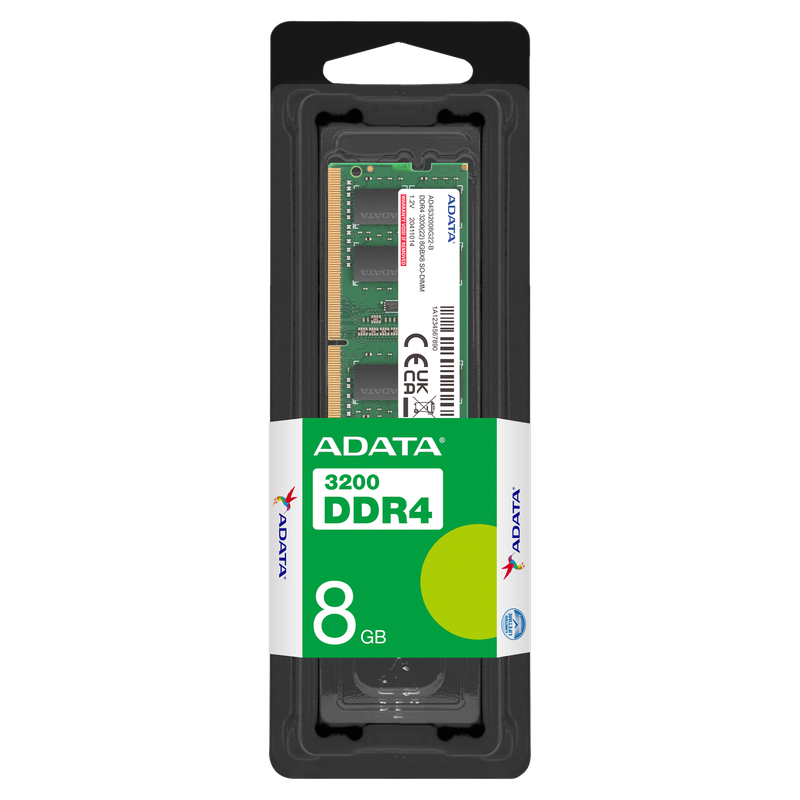 Adata 8GB DDR4 3200Mhz Retail Memory Module