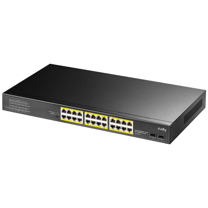 Cudy 24-Port Gigabit PoE+ Unmanaged Switch
