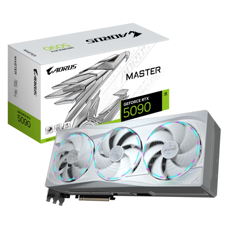 Gigabyte Aorus GeForce RTX 5090 Master Ice 32G Graphics Card