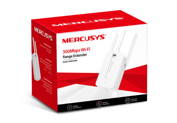 Mercusys 300Mbps Wi-Fi Range Extender