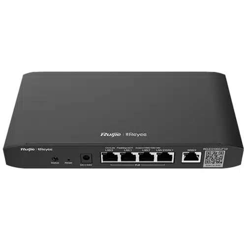 Reyee 4-Port Gigabit(PoE) + 1 WAN port Cloud Managed Gateway - Network