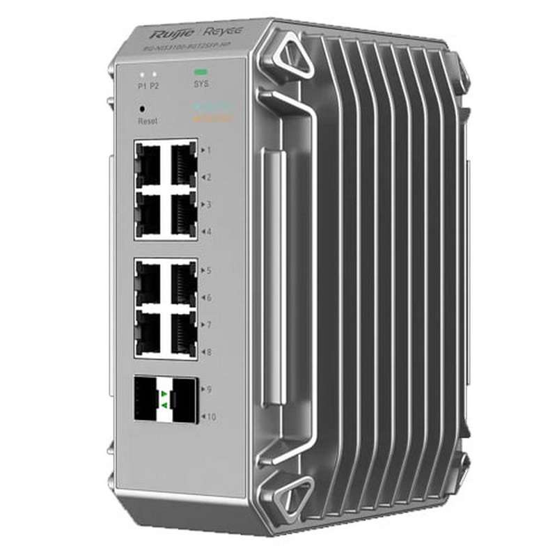 Ruijie 10 Gigabit POE+ True Industrial-Grade Switch - Networking
