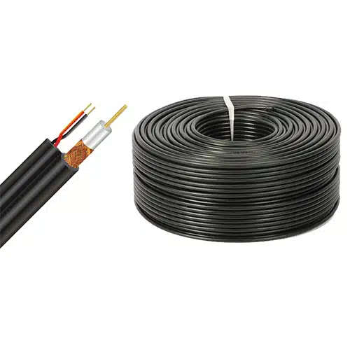 Security Camera Cables 100m RG59 Cable with Electric Rip Cord - CCTV Accessories