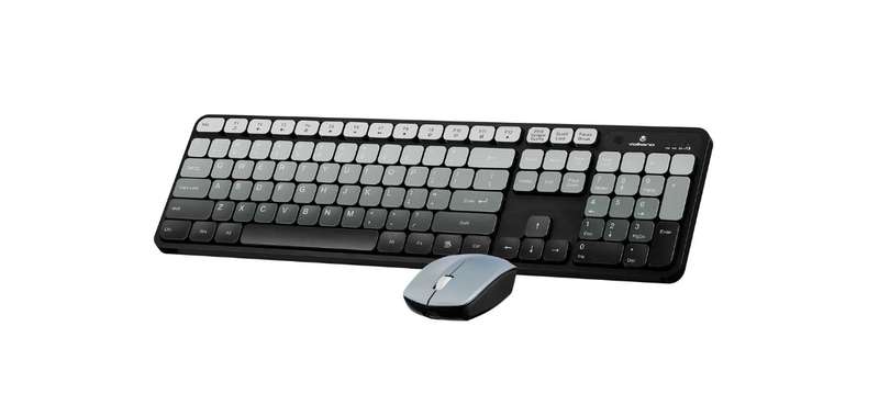 Volkano Prism Series BT Dual Mode Rechargeable Keyboard and Mouse combo