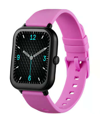 Volkano Chroma Series Smartwatch with Flamingo Pink strap