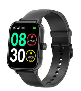 Volkano Chroma Series Smartwatch With Black Strap