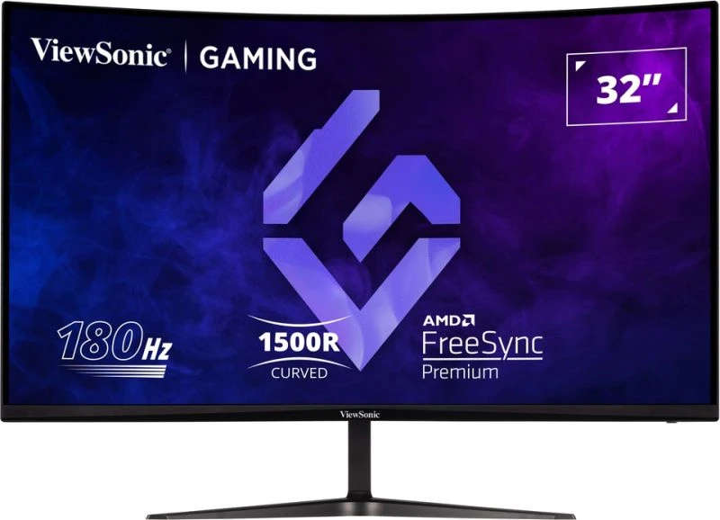 ViewSonic 32'' 180Hz Curved HD Gaming Monitor