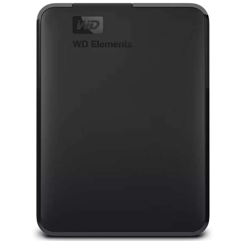 Western Digital Elements 1TB Black USB-A Portable HDD