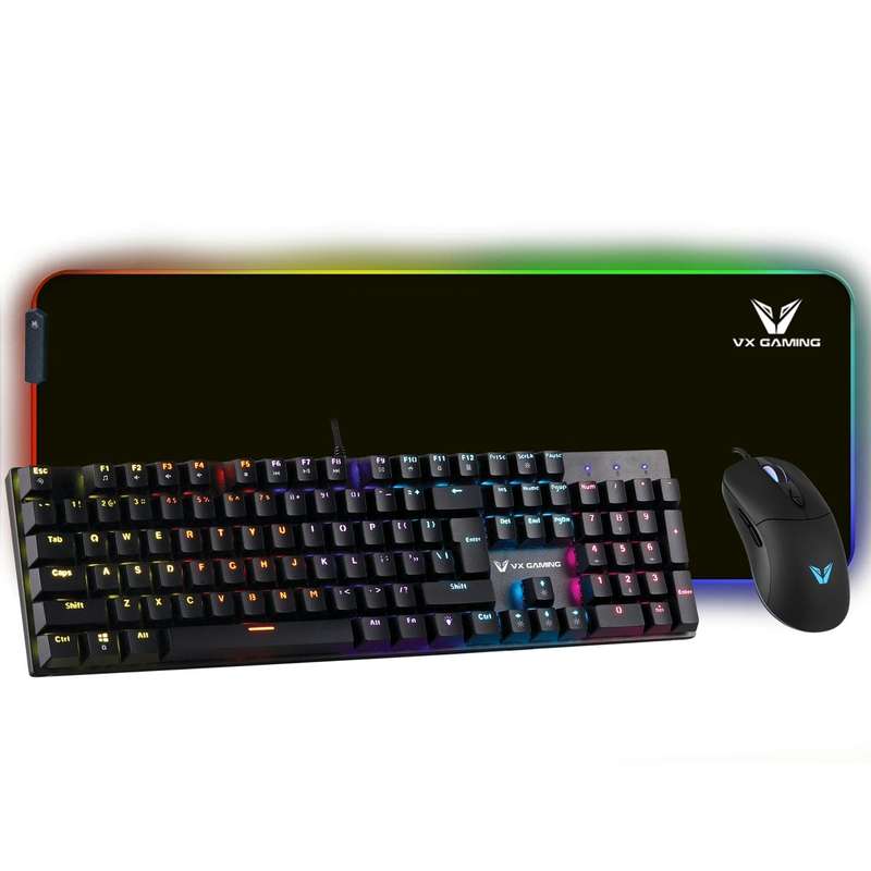VX Gaming Helios Series 3-in-1 Gaming Combo