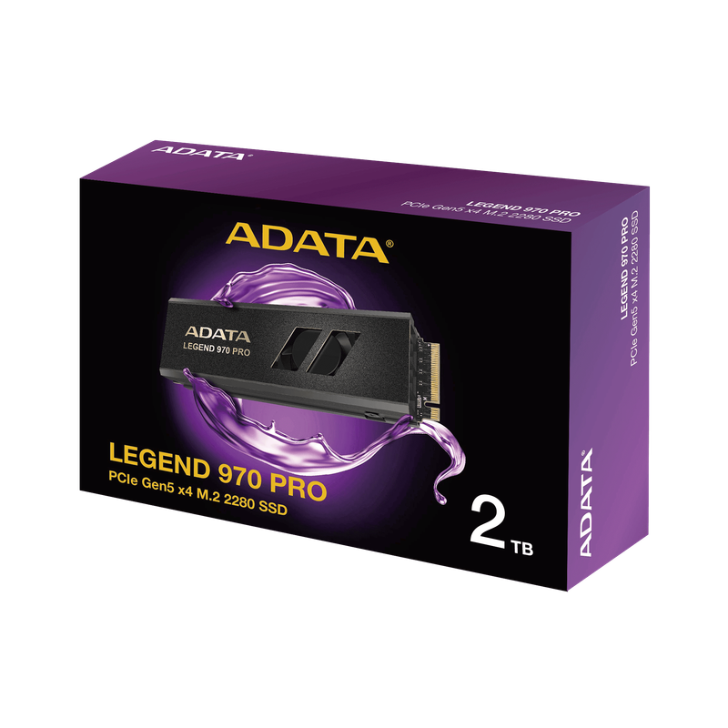 Adata Legend 970 Pro 2TB PCIe Gen5 x4 M.2 2280 Solid State Drive
