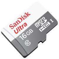 Sandisk Ultra 16GB Class 10 MicroSDHC Card