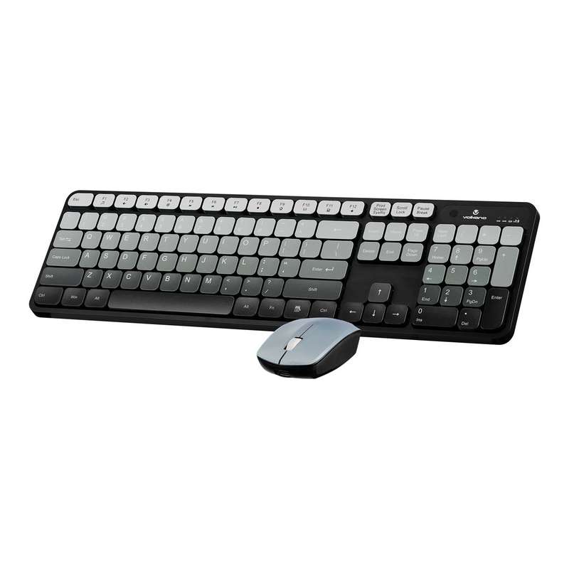Volkano Prism Series BT Dual Mode Rechargeable Keyboard and Mouse comb