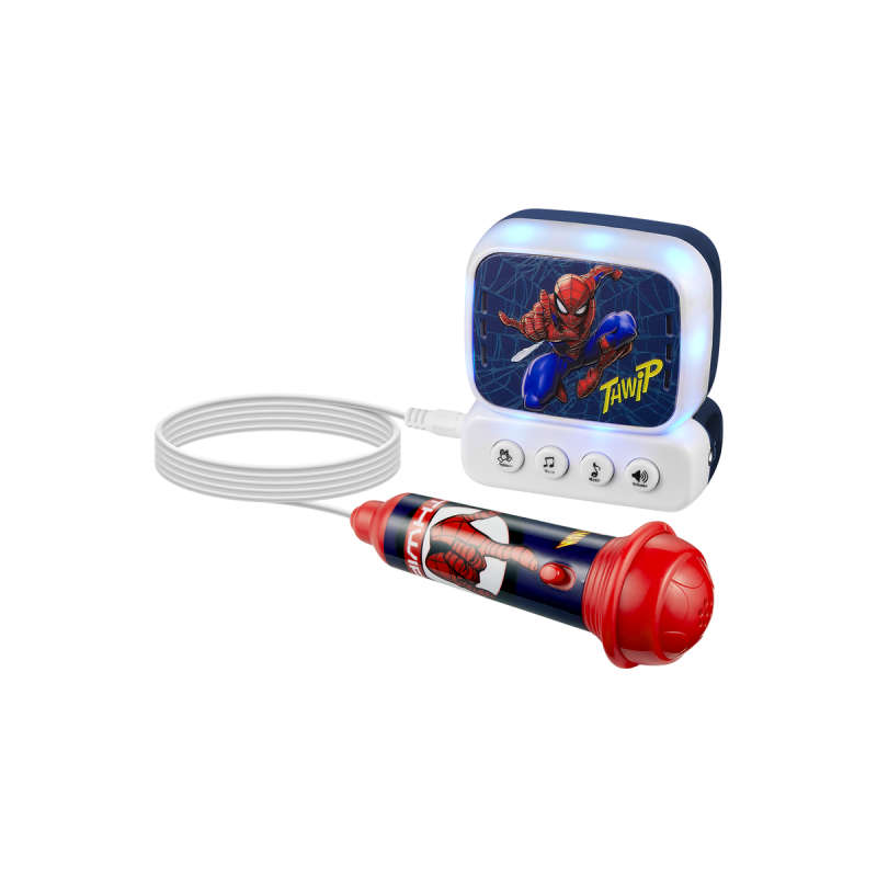 Spider-Man Bluetooth Mini Karaoke Machine With Belt Hook
