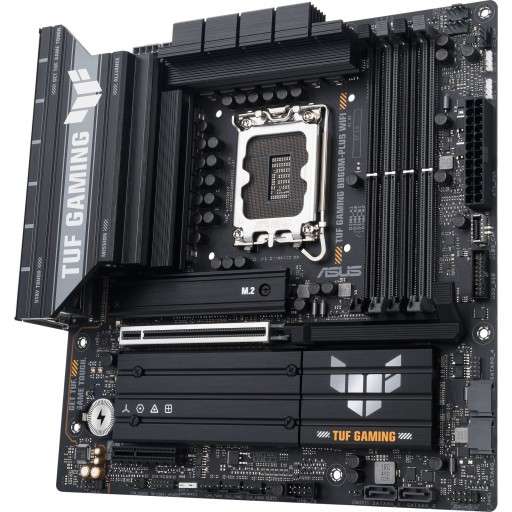 Asus TUF B860 LGA-1851 4X DDR5 Micro-ATX Gaming Motherboard