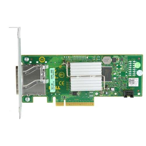 Dell SAS-6 GB HBA External Controller Card. Full Height, Perc H200E
