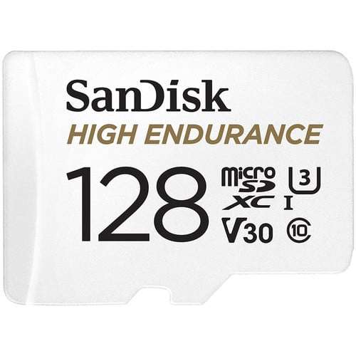 128GB SanDisk, MicroSDXC Card w/Adapter