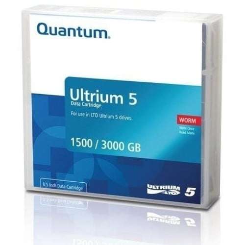 Quantum LTO-5, 15TB / 3TB, Ultrium Data Cartridge