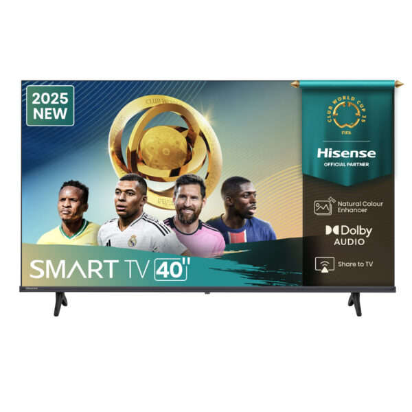 HISENSE LEDN40A4Q FHD 60hz SMART TV; Game Mode; Natural Colour Enhance