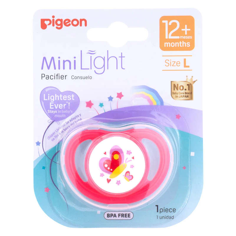 Pigeon Minilight Pacifier One Piece Large Butterfly