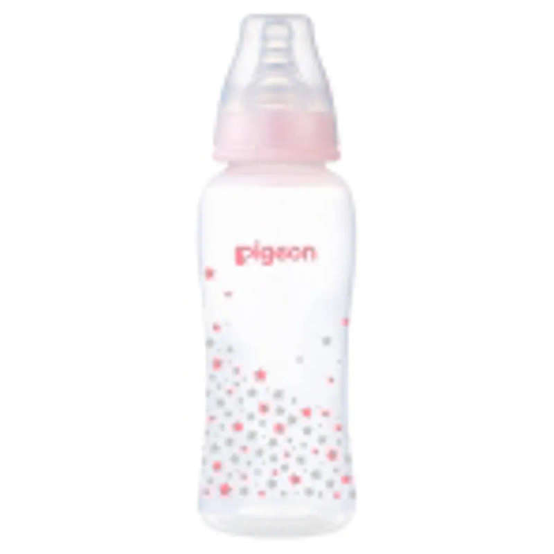 Pigeon Flex Bottle Std Neck 250ml, Pink