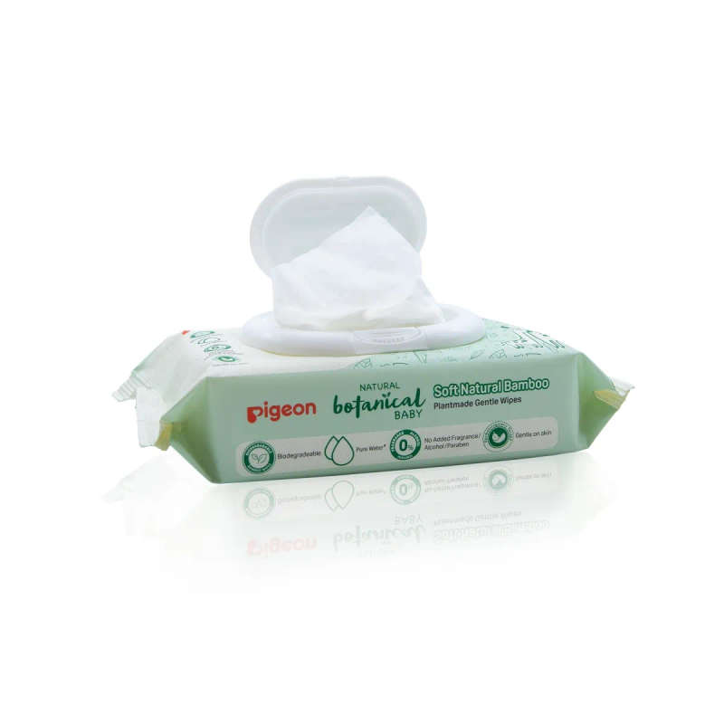 Pigeon Natural Botanical Plantmade Gentle Wipes 70's