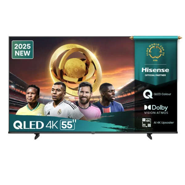 Hisense, 55" QLED,4K Smart TV, 60 Hz
