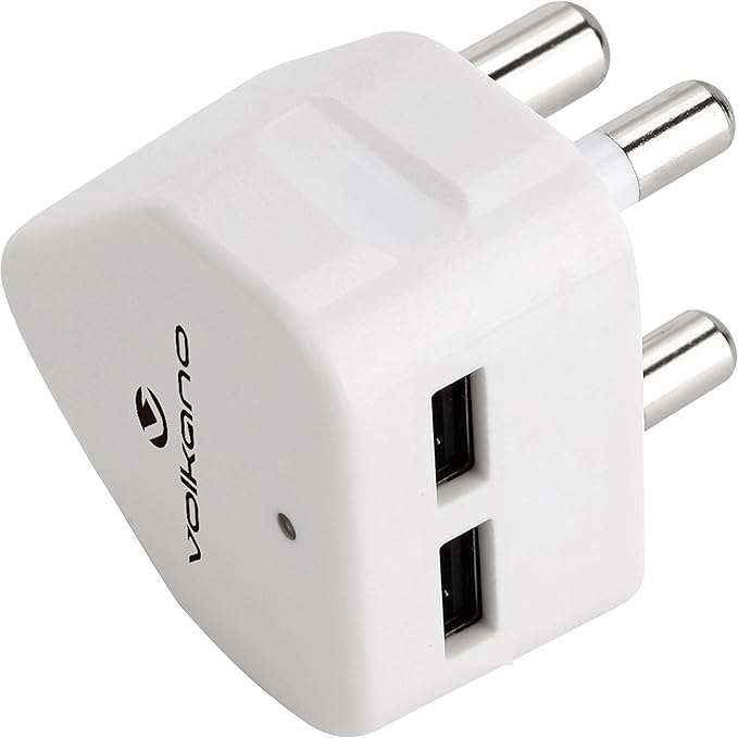Volkano Veilix Series 45W PD Dual USB-A and USB-C Ultra - White