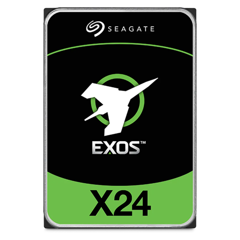Seagate ST24000NM002H Exos X24 24TB 7200RPM SATA 6Gb/s 512MB Cache 3.5 Inch Internal Hard Drive
