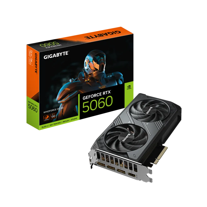 Gigabyte GeForce RTX 5060 WINDFORCE OC 8G Graphics Card