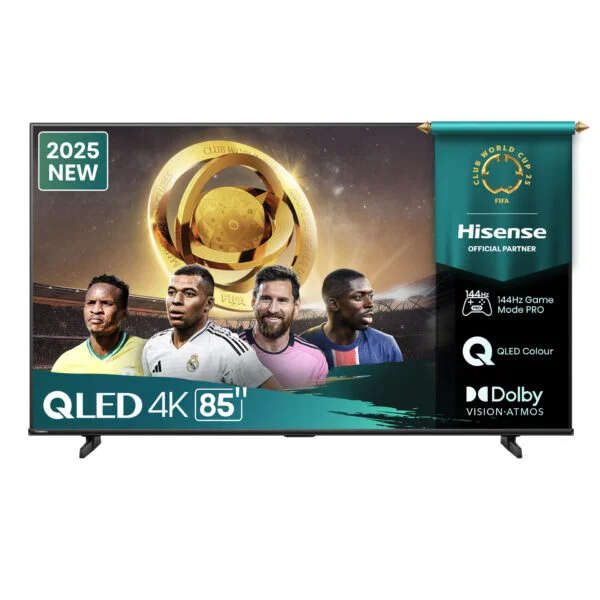 HISENSE LEDN85Q7Q 85'' QLED 144hz 4k Smart 144Hz VRR Game Mode PRO; QL
