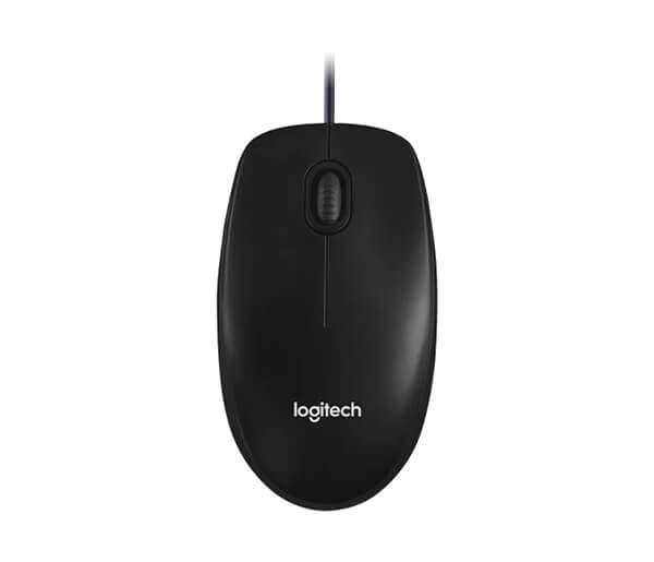 Logitech M100 Optical USB Mouse with Ambidextrous Design