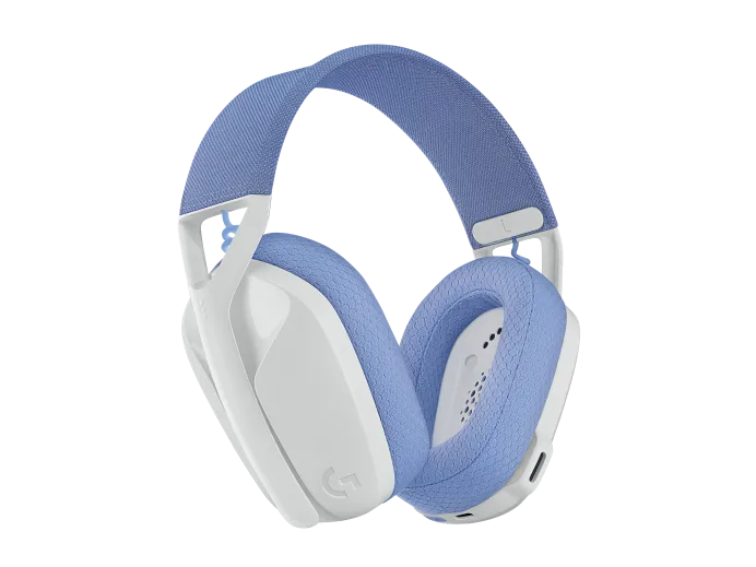 Logitech G435 LIGHTSPEED Wireless Gaming Headset - WHITE - 2.4GHZ